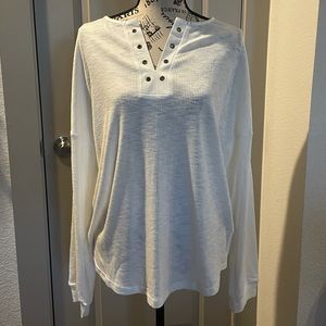 🔥FINAL PRICE🔥White Long Sleeve Top